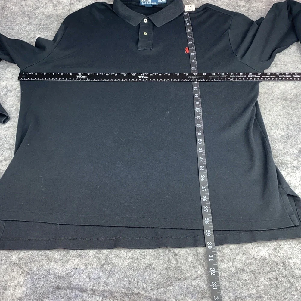 Ralph Lauren Polo Shirt Men XXL Black/Navy Pullover Set Rugby Red/Yellow Pony